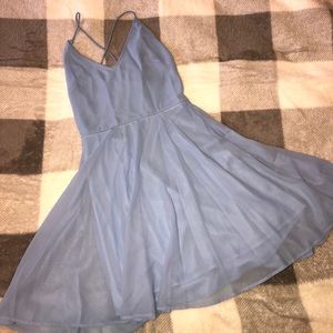 Light blue dress